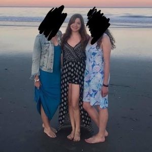 Mimi Chica Romper with Overskirt